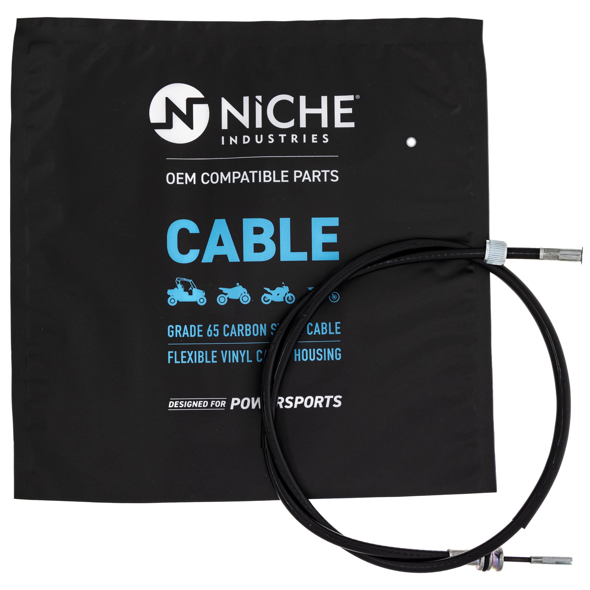 ネモト　1104560 Amazon.com: NICHE Speedometer Cable for Kawasaki 54001-1201 54001